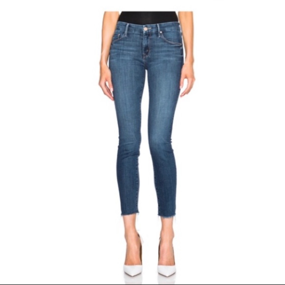 Mother ‘Looker Ankle Fray’ denim- worn once!